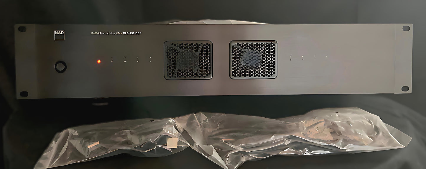 NAD CI 8-150 DSP | 8-Channel Power Amplifier - New, Open Box