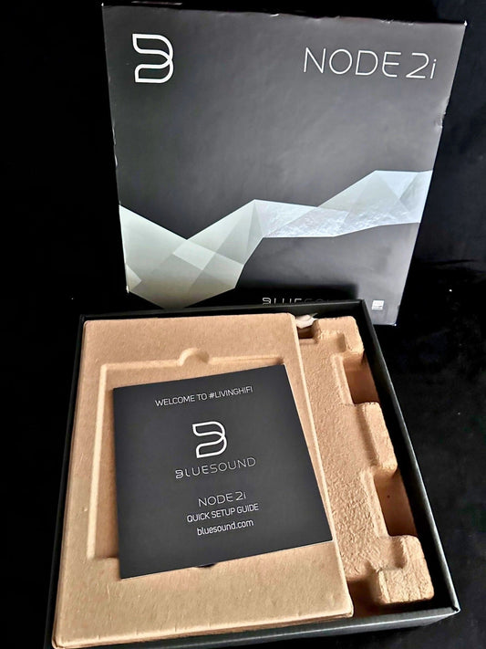 Bluesound Node 2i Wireless Multi-Room Hi-Res Music Streamer — New, Open Box